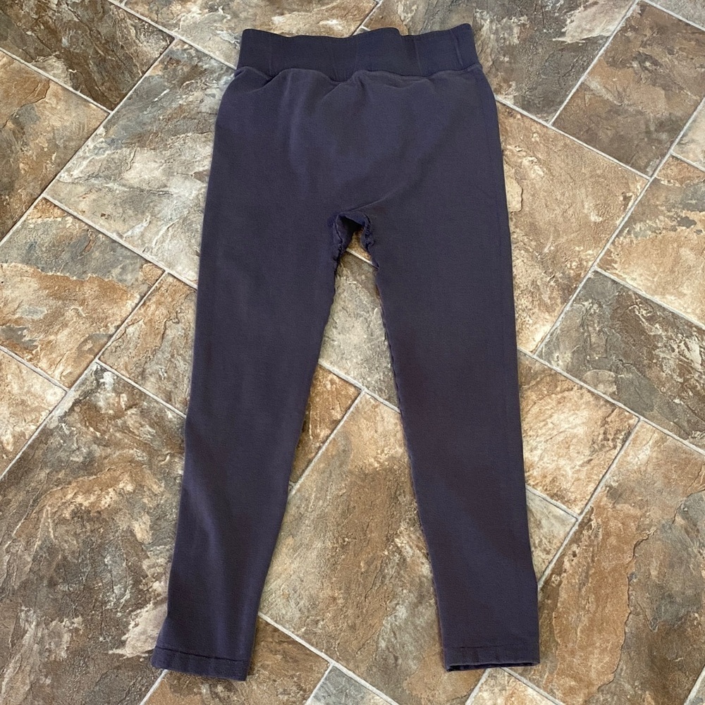 Luoyanxi Fleece lined Size Large Tummy Control Stylish Black Leggings for Women